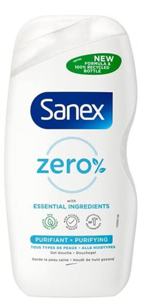 Sanex Douchegel Zero% Purifying 400 ml