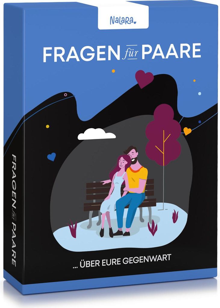 Questions pour couples... Jeu de cartes Présent pour Image du produit 