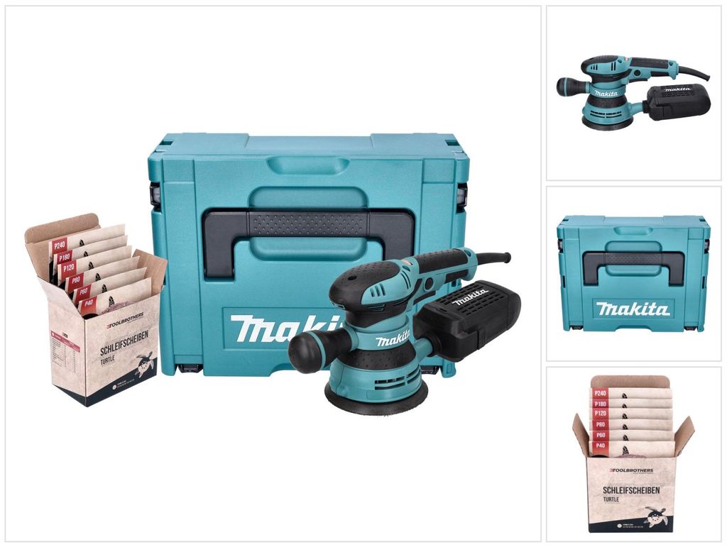 Makita BO 5041 J Exzenterschleifer Schleifmaschine 300 W Produktbild 
