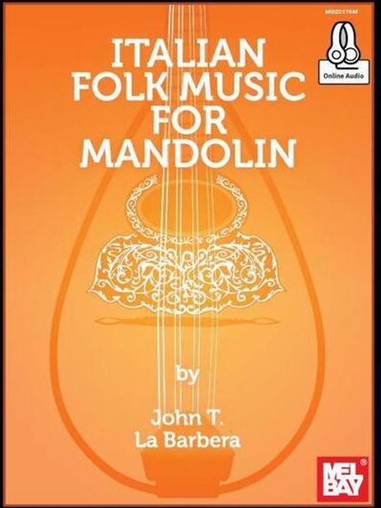 Italian Folk Music For Mandolin Book