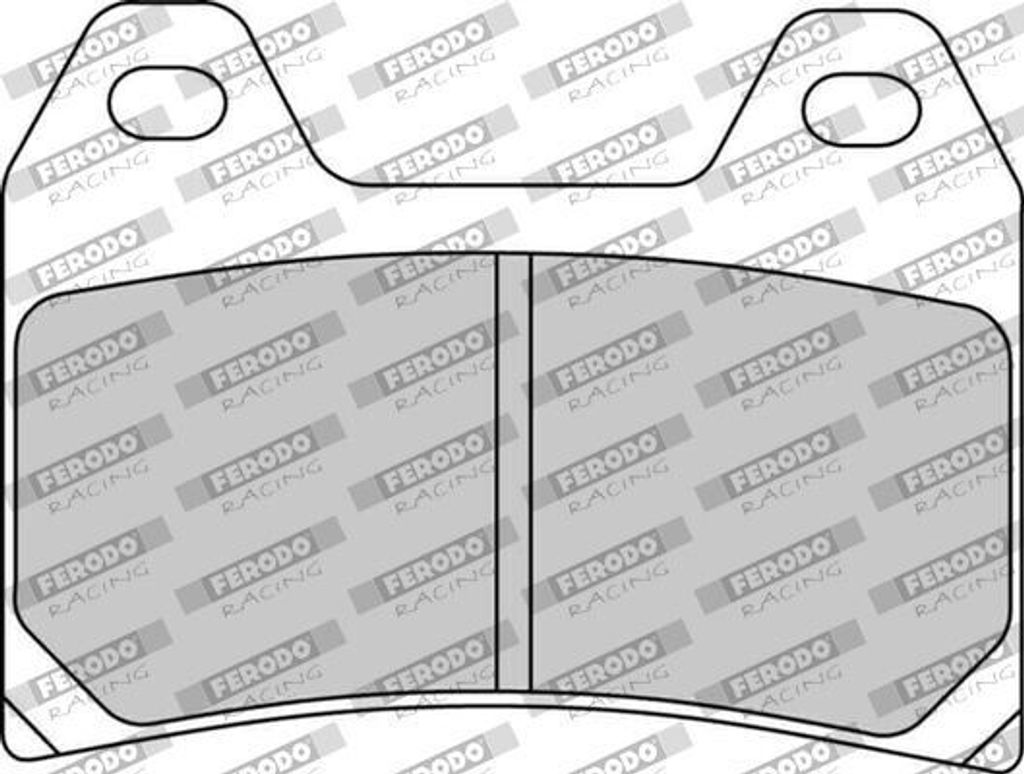 FERODO RACING Bremsbeläge Satz Bremsklötze FDB2042ST Produktbild 