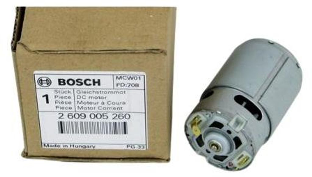 Bosch Original Gleichstrommotor 2609005260 PSR 10,8-2 Li Produktbild 