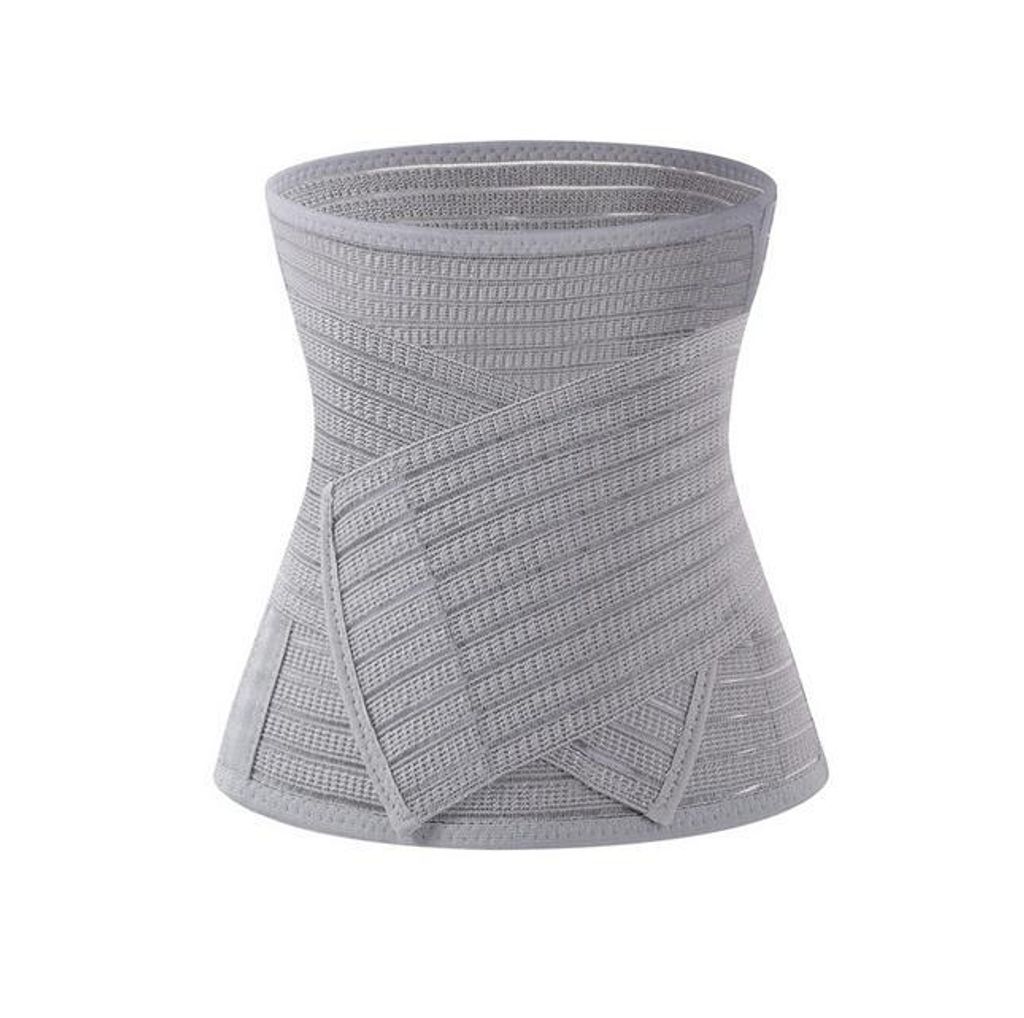 Bauchbinde für die Zeit nach der Geburt, postoperativer Bauchstützgürtel, 9,5 Zoll verstellbarer, schlankmachender und formender Taillenbund.