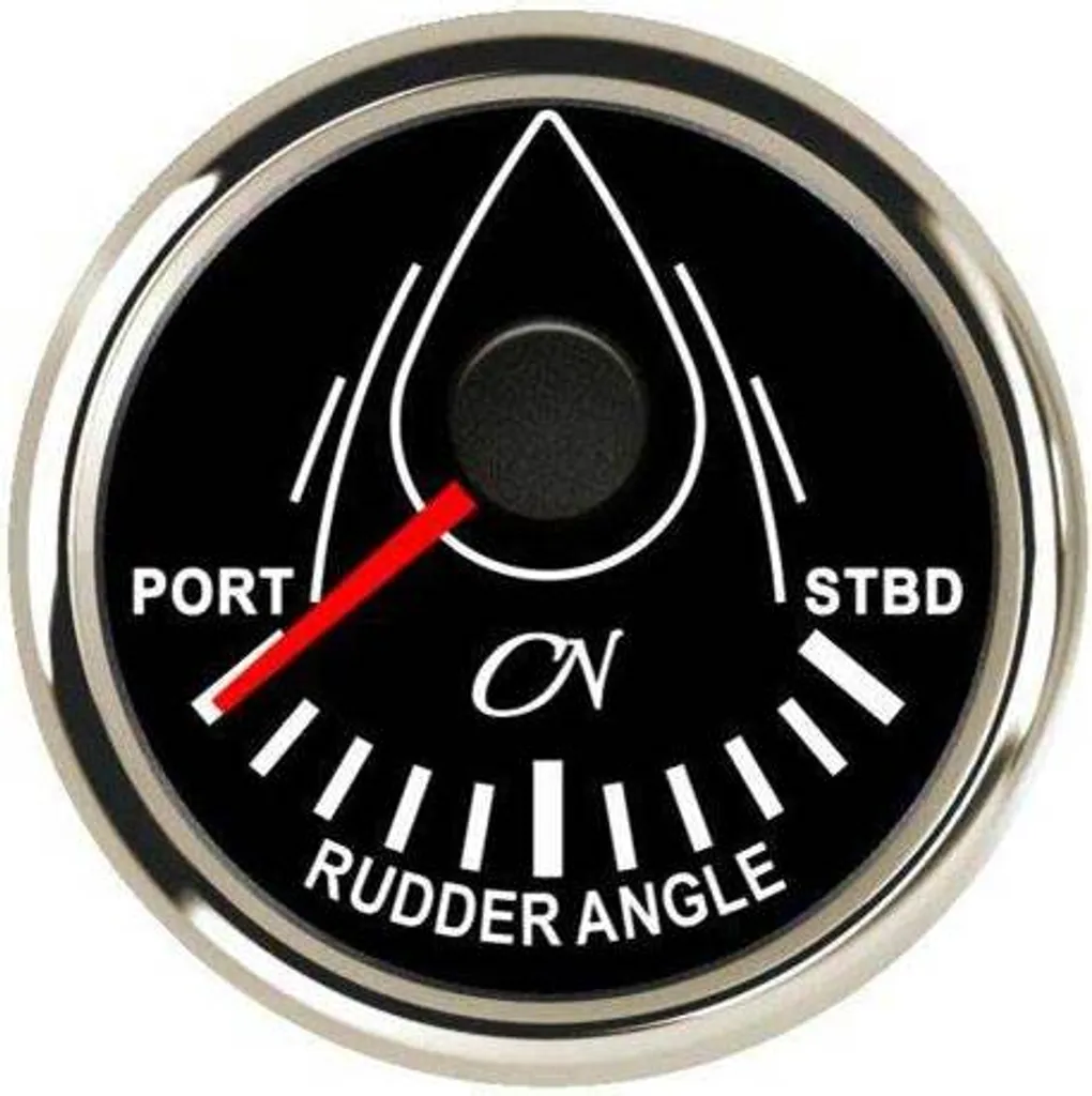 Indicateur d'angle de barre : alignez votre gouvernail sans effort visuel