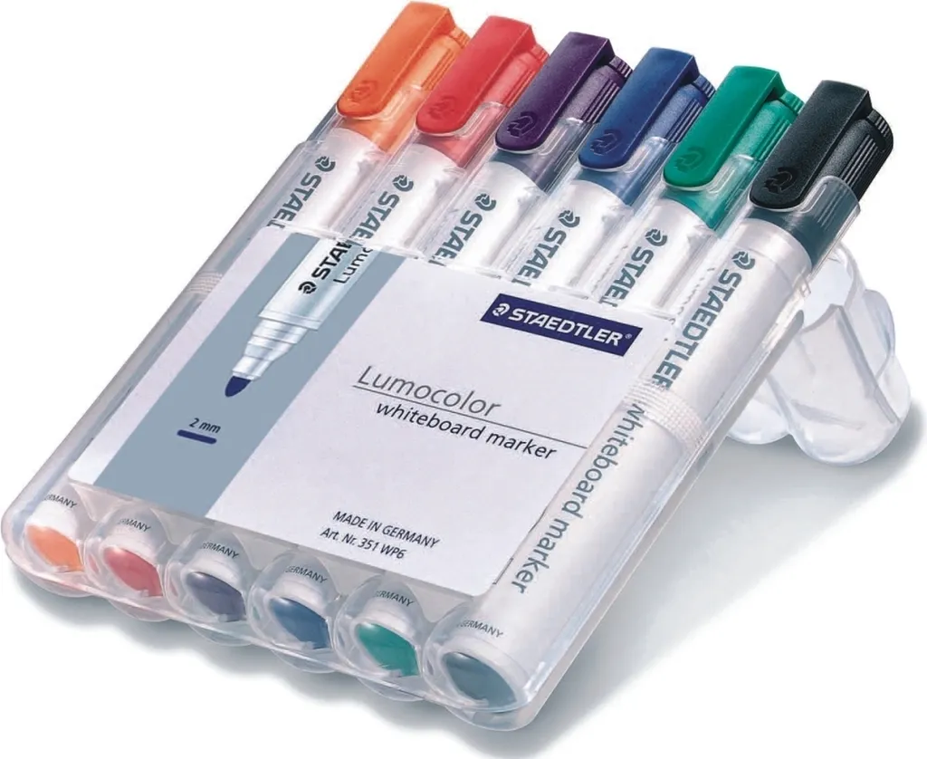 Pack 30 Pennarelli per Lavagna Bianca - Tratto 2mm Alta Definizione