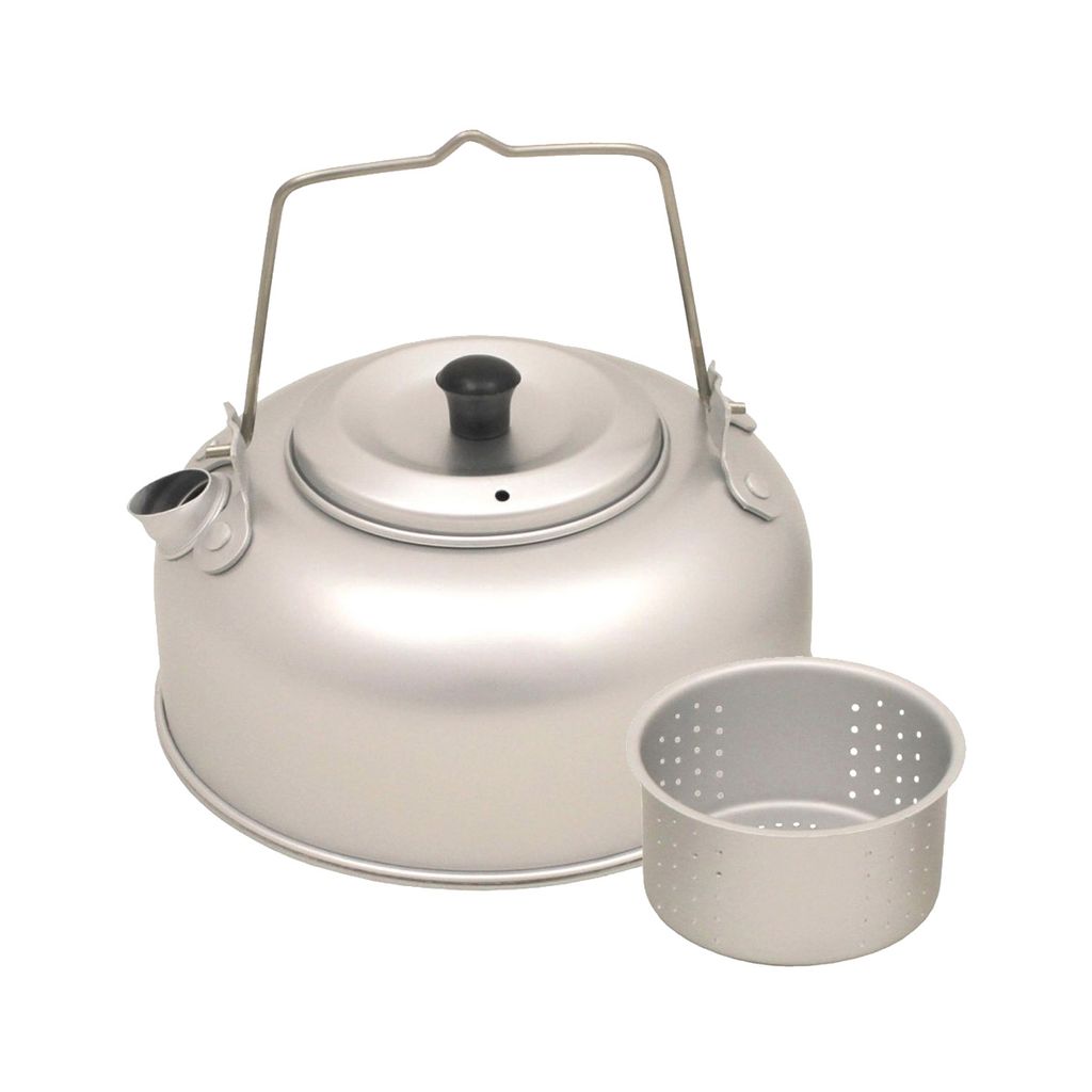 FoxOutdoor Teekessel, mit Teesieb,Aluminium, 0,95 l (1 Qt)