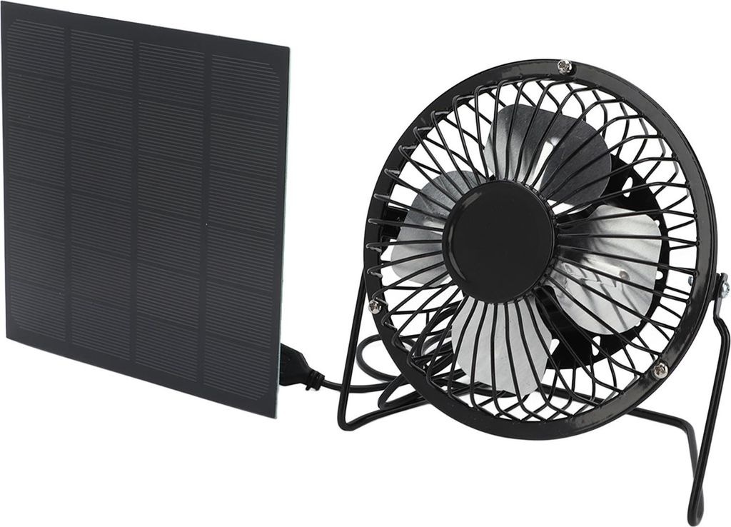 Ventilátor se solárním panelem, 3 W, 6 V, polykrystalický Obrázek produktu 