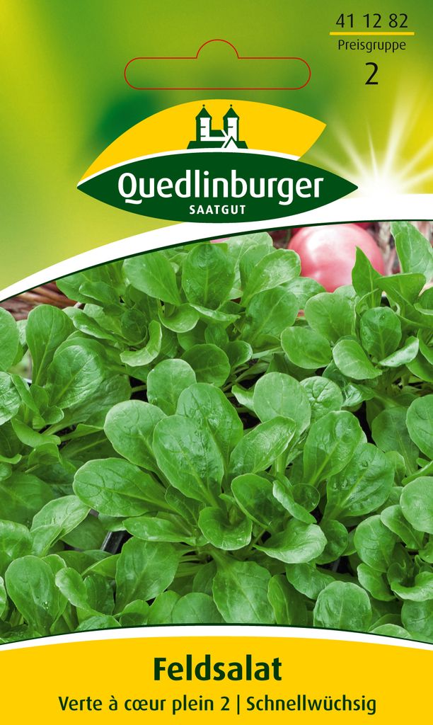 Feldsalat Dunkelgrüner vollherziger 2 | Feldsalatsamen von Produktbild 