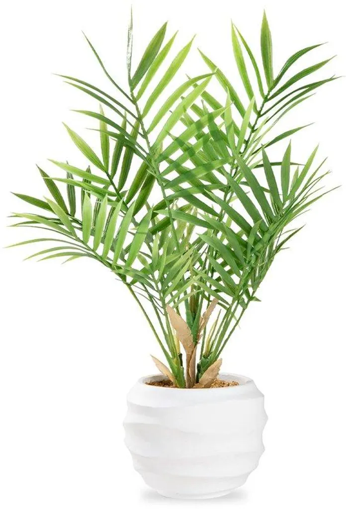 Palmier artificiel tropical de 40 cm vert pour décoration d'intérieur