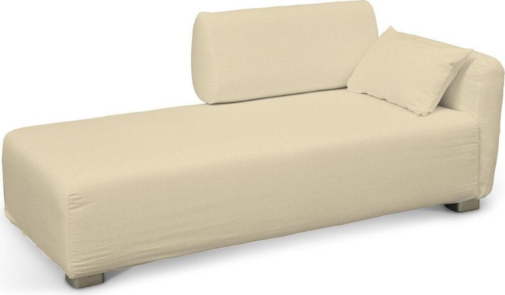 Dekoria Bezug für Mysinge Recamiere Sofa, vanille, Sofahusse, Mysinge Recamiere
