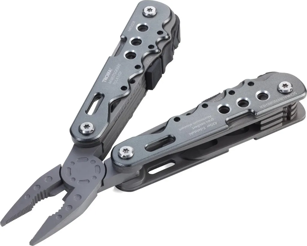 TROIKA ARBEITSGERÄT Multi-Tool di Design - Regalo Uomo 10 Funzioni