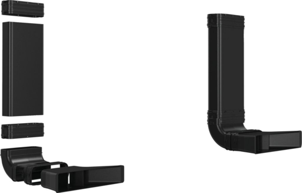1x L-boog HEZ9VDKR2, voor recirculatiesysteem, buis Productafbeelding 