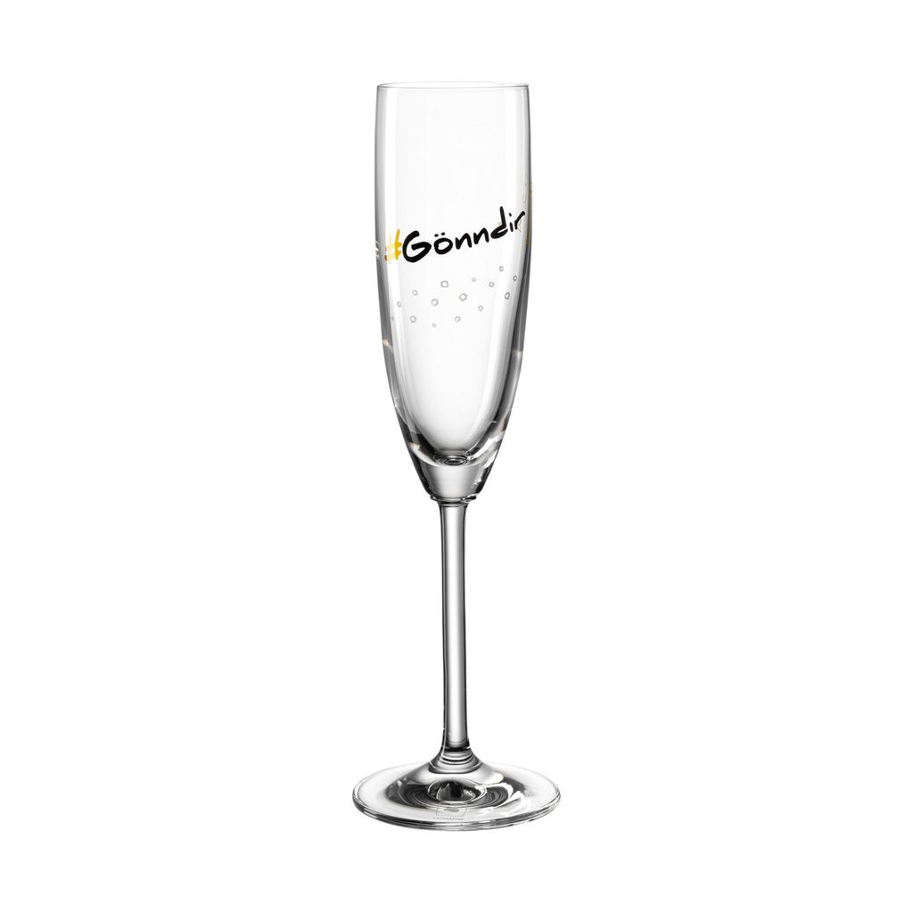 Leonardo Sektglas Presente Gönndir, Sekt Glas, Champagnerglas, Champagner, Kristallglas, 200 ml, 044516