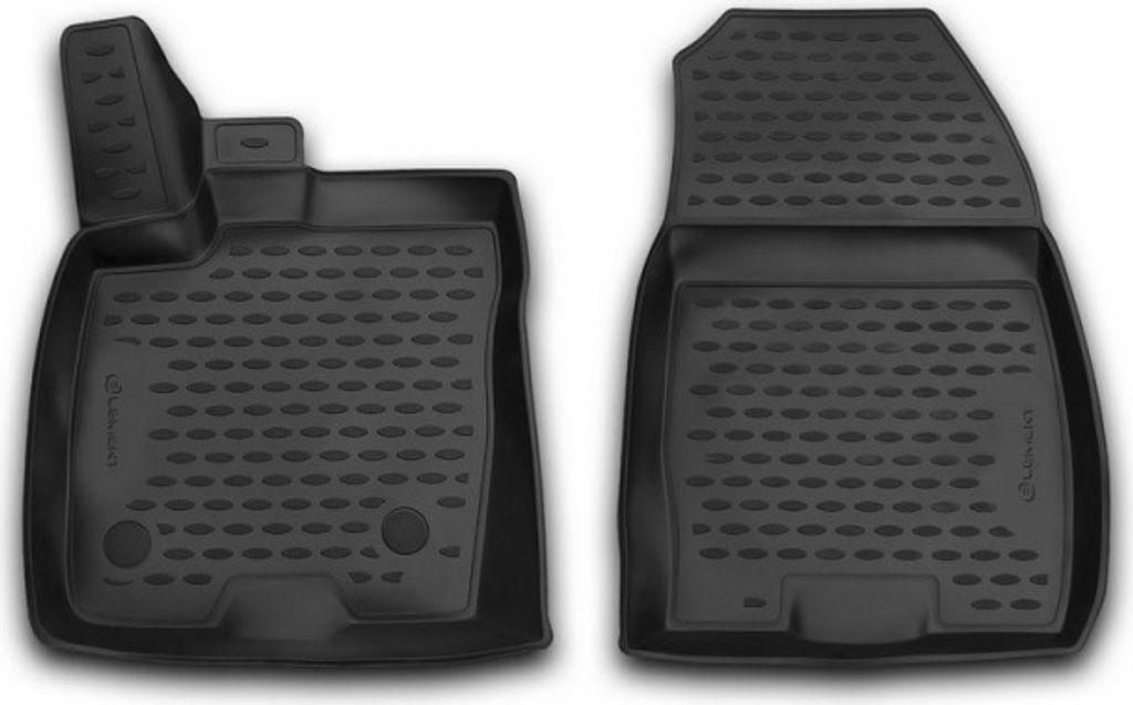 Gummimatten Fußmatten Fußraumschale für Ford Transit Courier 2014- 2 Stück