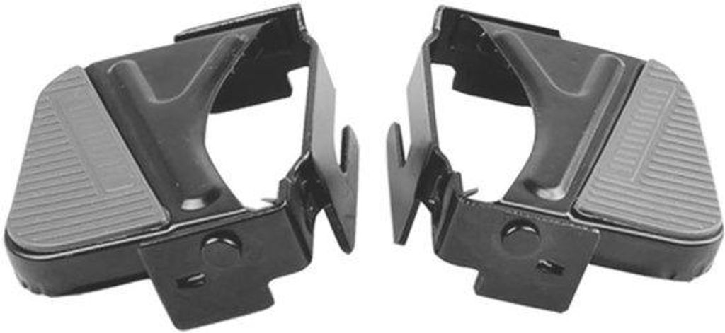 Elektrische Mountainbike-Fußstütze - inkl. Klapmechanismus - schwarz - Aluminium