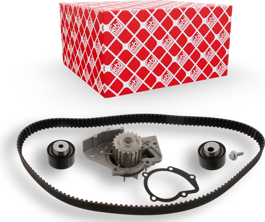 FEBI BILSTEIN 34638 Zahnriemensatz + Wasserpumpe passend für PEUGEOT 206 Schrägheck (2A/C) 306 Schrägheck (7A, 7C, N3, N5) PARTNER Combispace (5F)