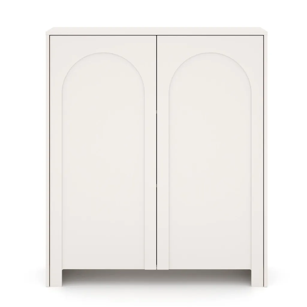 Buffet de rangement moderne 100 cm beige cachemire pour salon design