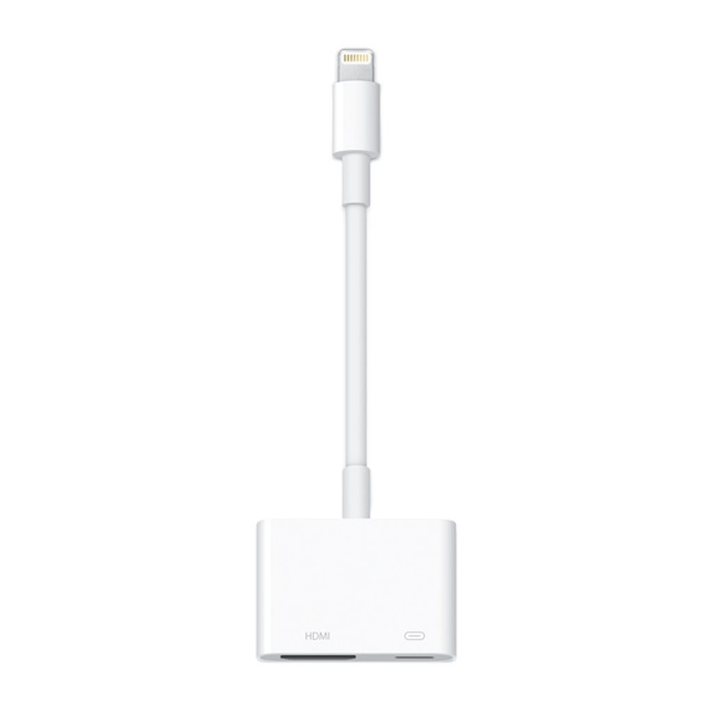 ENGELMANN Lightning auf HDMI und Lightning Digital AV Adapter, Weiß