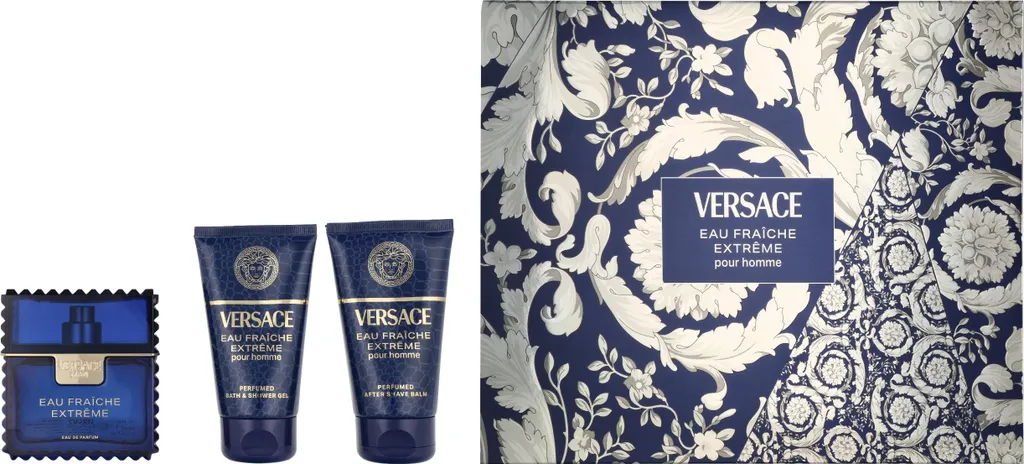 Versace Eau Fraîche Coffret Cadeau Homme avec Eau de Toilette 50ml
