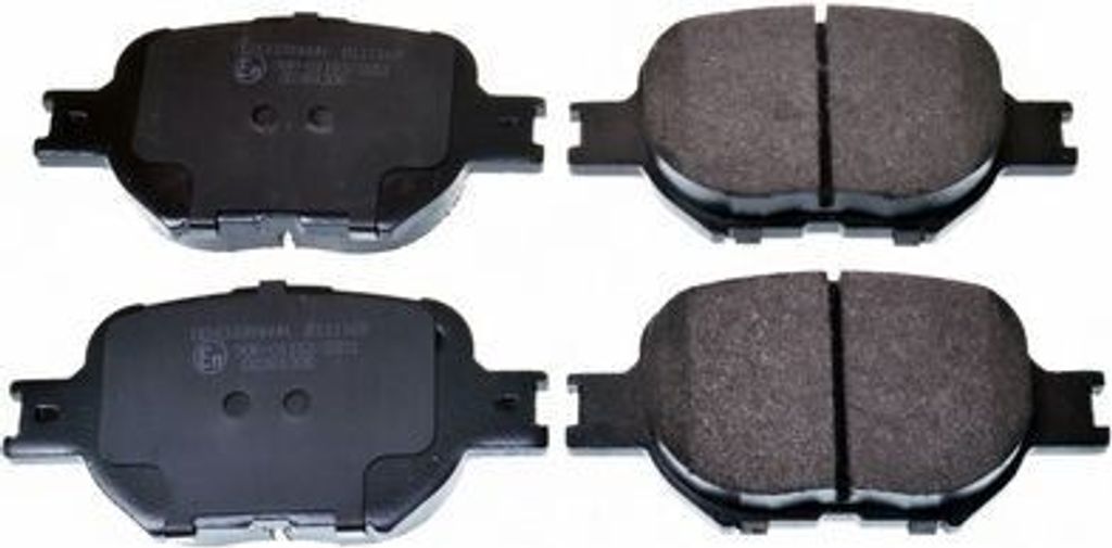 DENCKERMANN Bremsbeläge Satz Vorne Bremsklötze für TOYOTA COROLLA (ZZE12, NDE12, ZDE12) B111169