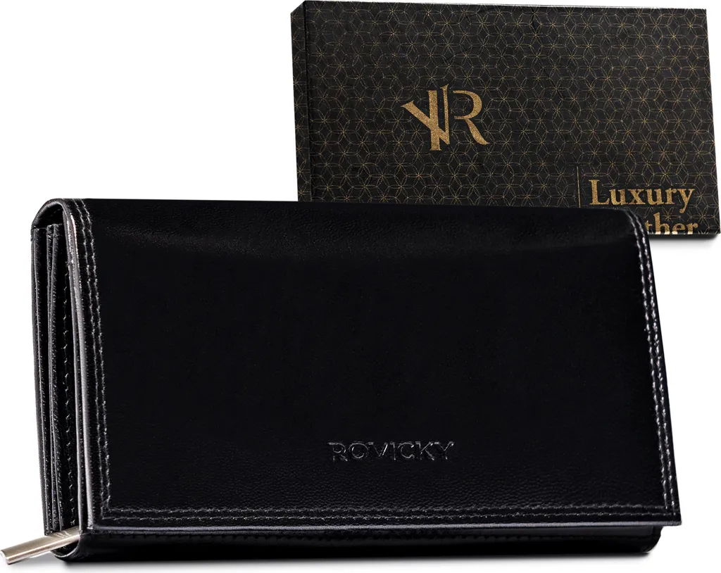 Portafoglio Lumarko Slim con Patta | Protezione RFID e Pelle Premium