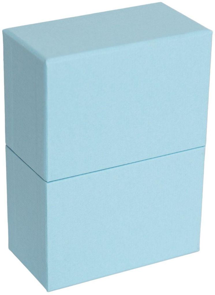 HNFD Fotobox Parda 300 Fotos 10x15 cm Aqua stehend mit Kragen Papiereinband