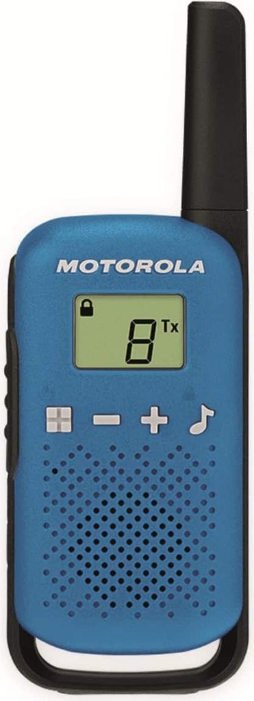 Talkie-walkie Motorola - Lot de 2 - Bleu - Portée 8 km - Image du produit 