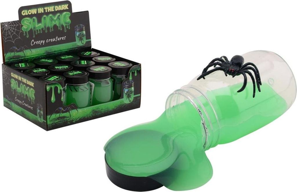 Johntoy leuchtet im Dunkeln, Schleim mit gruseligem Tier