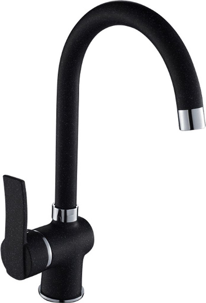 Küchenspültischarmatur stehend Madera schwarz