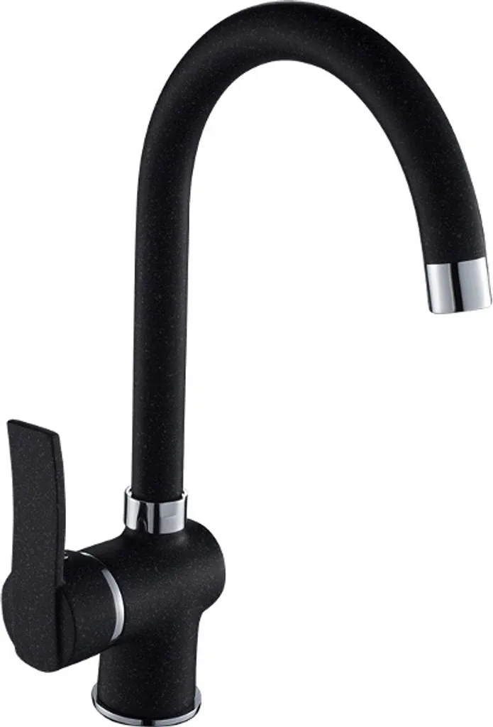 Miscelatore Madera Nero Lavello Cucina | Ottone Massiccio Anti-Calcare