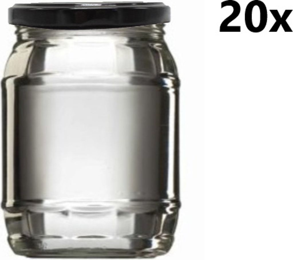 Zavařovací sklenice 720 ml CHRISTEL čirá 20 ks VČETNĚ Obrázek produktu 