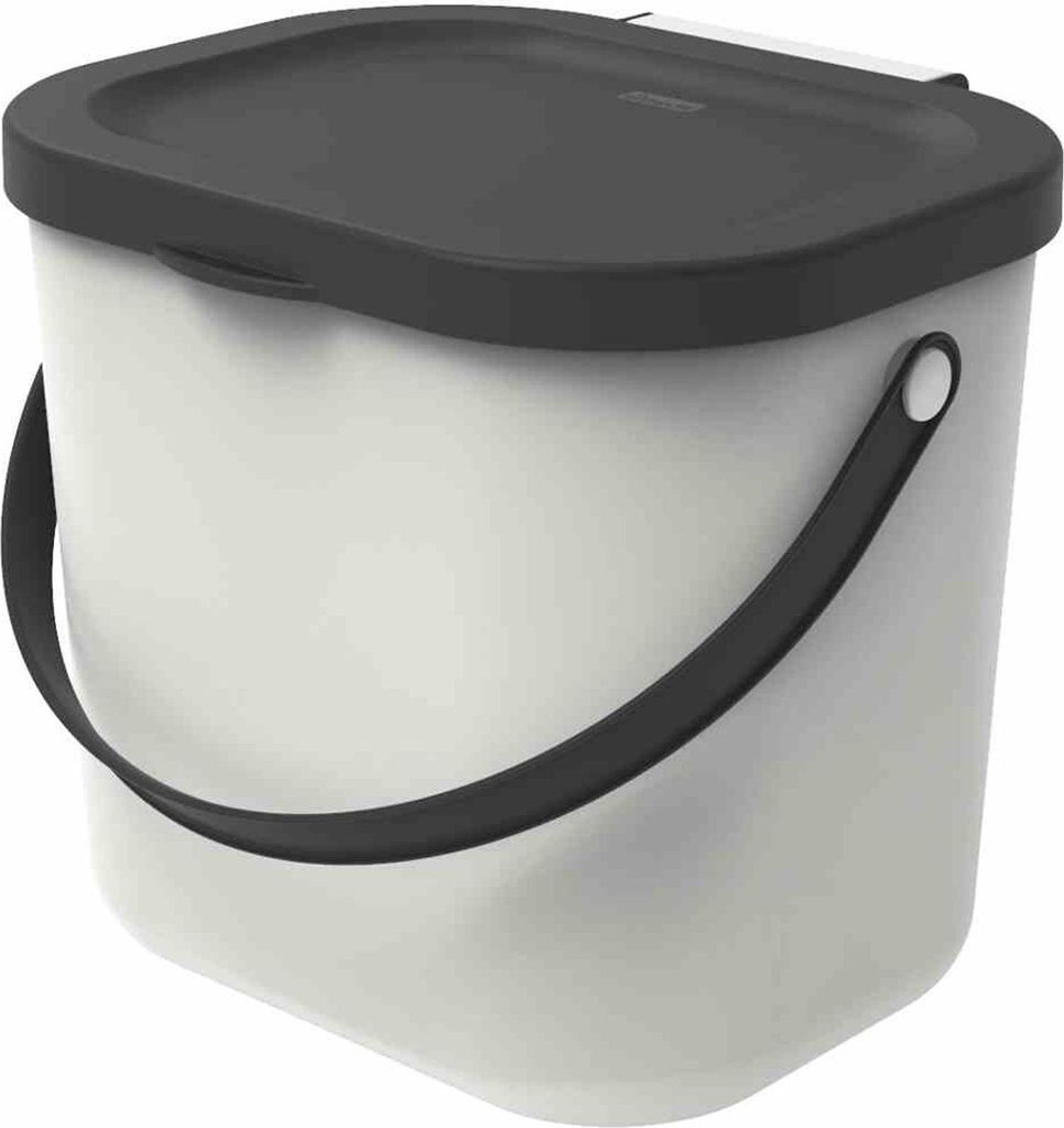 Rotho Albula, 6 l, Prostokątny, Plastik, Biały, Ręczny, Zdjęcie produktu 