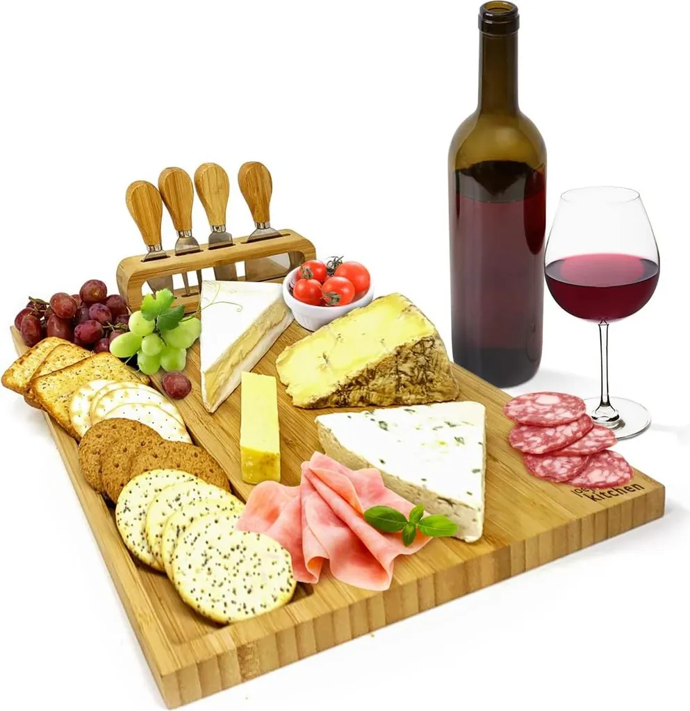 Plateau de Service Bambou : Organisez vos Apéritifs sans Encombrement