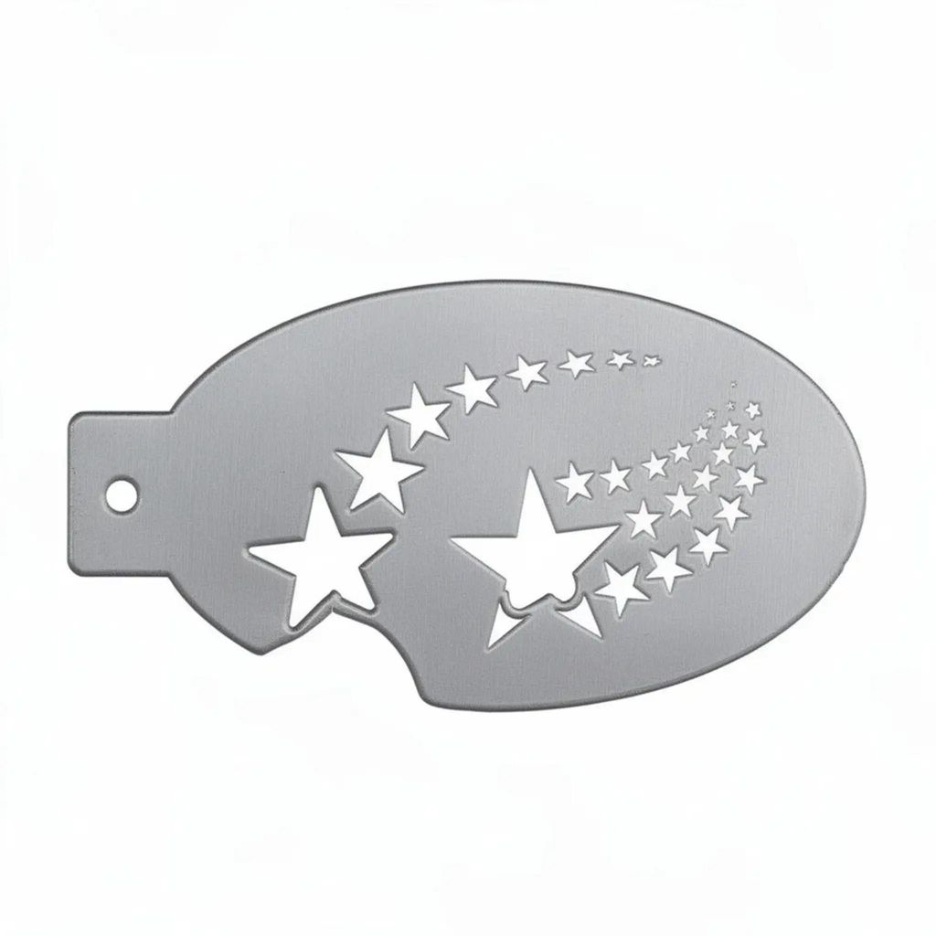 Shooting Stars Schminkschablone
