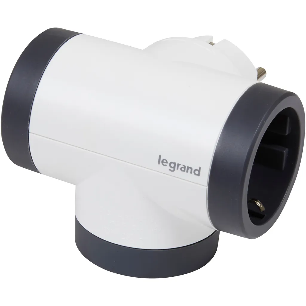 Fiche rotative premium Legrand - Sortie de câble ajustable et pivot - 2