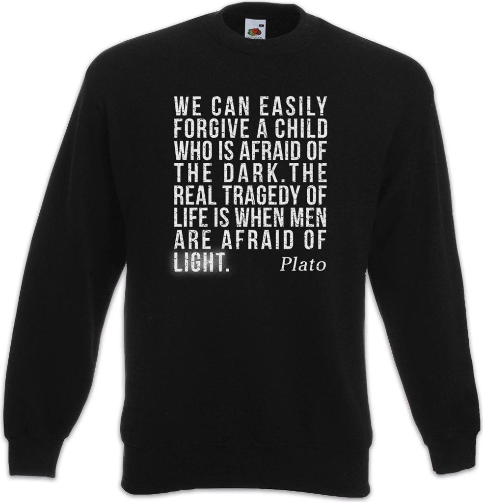 Urban Backwoods Plato Afraid Of, Sweatshirt, Farbe: Schwarz, Größe: 3XL