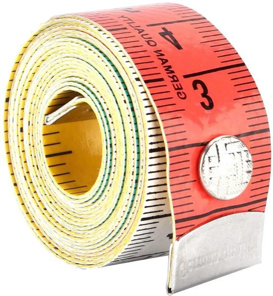 Mètre ruban de poche avec embouts métalliques précis - Longueur 3m