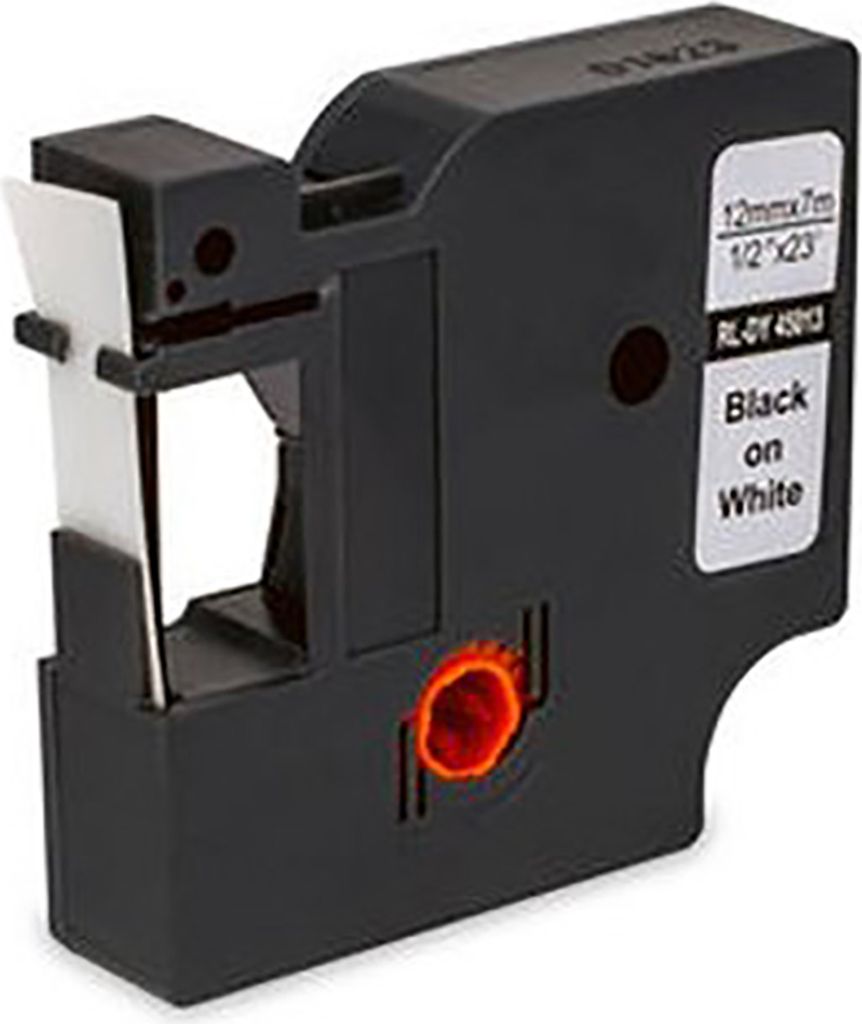 MediaRange Schriftbandka. komp. Dymo 12mmx7m laminiert Produktbild 