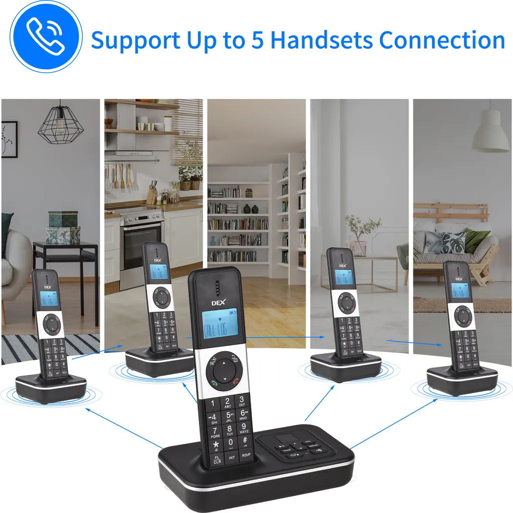 Solution Téléphonique Trio pour Bureau et Conférence avec Répondeur