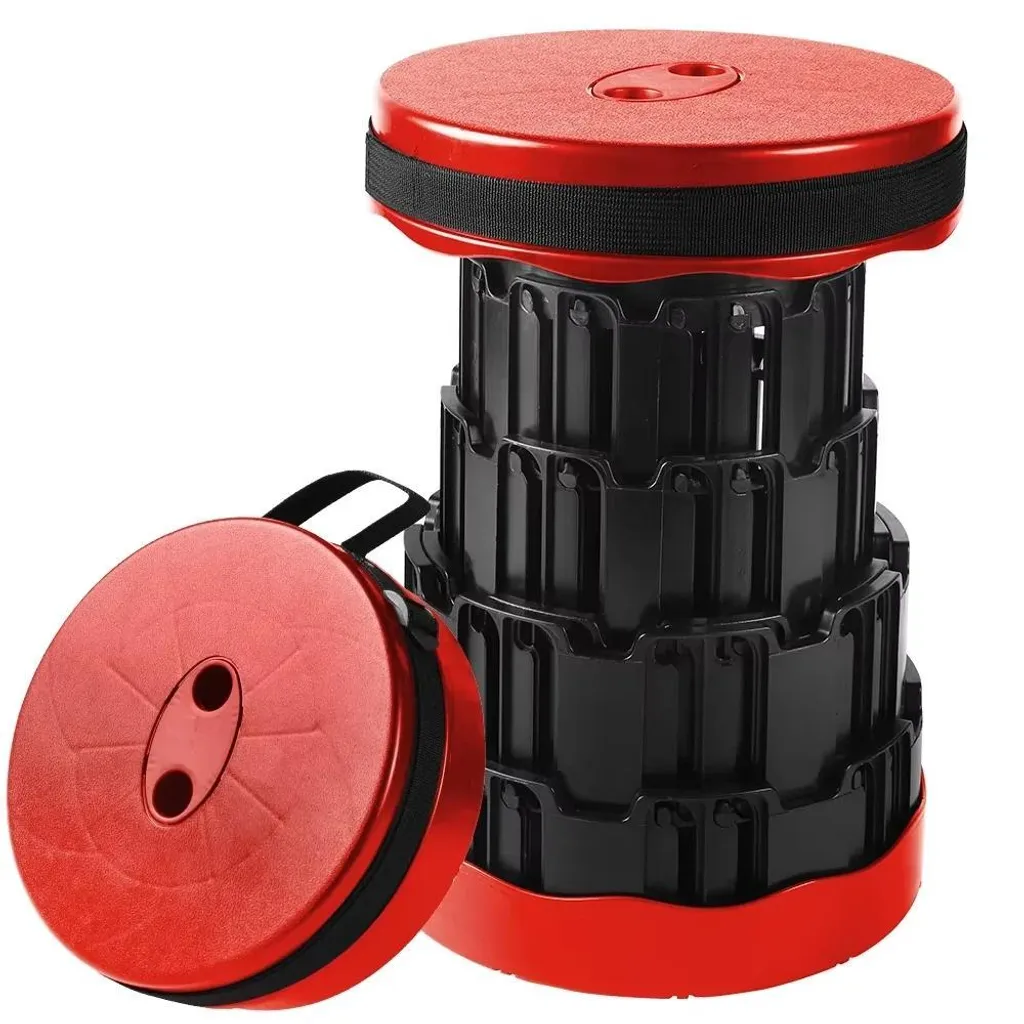 Tabouret Télescopique Réglable 43,5 cm - Plastique PP Haute Qualité