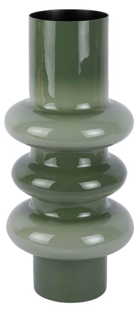 Present Time - Vase Grato Medium - Dschungelgrün - 17.5x17.5x37cm