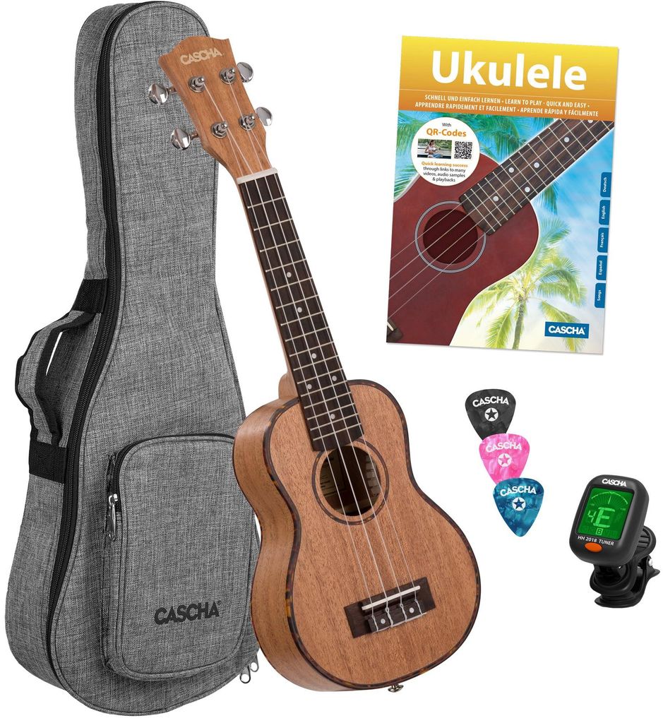 Cascha HH 2027 Premium Natural Ukulele sopranowe Zdjęcie produktu 