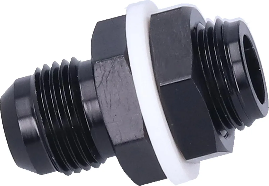 Adattatore Fuel Cell 8AN Straight Bulkhead - Alluminio High-Flow