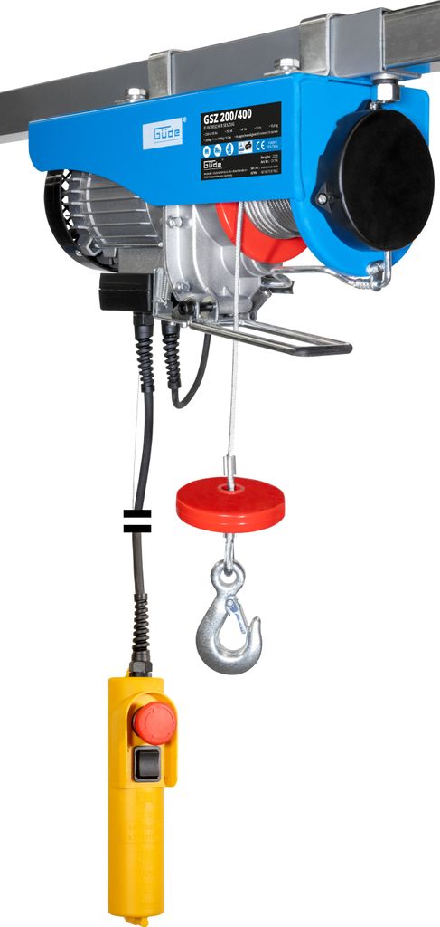 Güde Elektroseilwinde 780W - Max. 400kg - GSZ 200/400