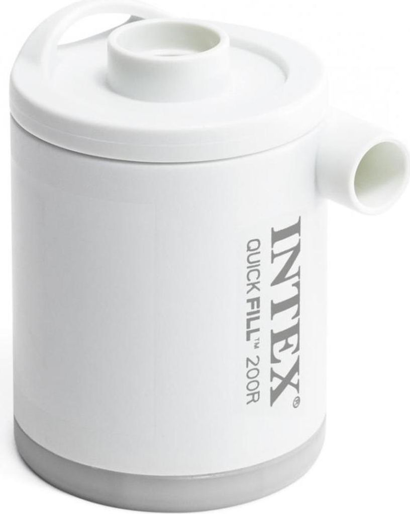 INTEX Akku Luftpumpe QuickFill USB200R kompakt wiederaufladbar Camping Zubehör