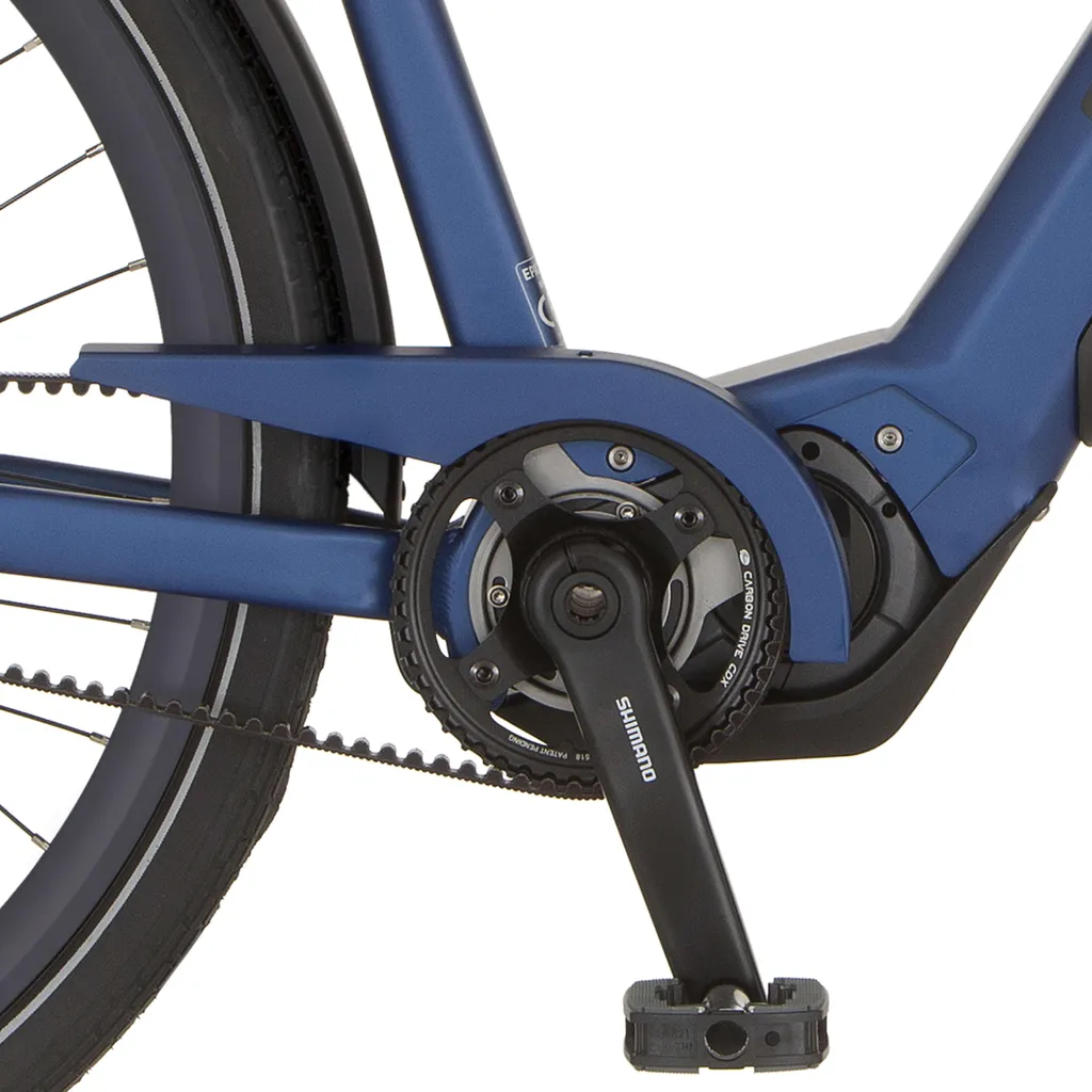 Ecran de chaîne Cortina E-Silento bleu foncé - Carter de vélo original