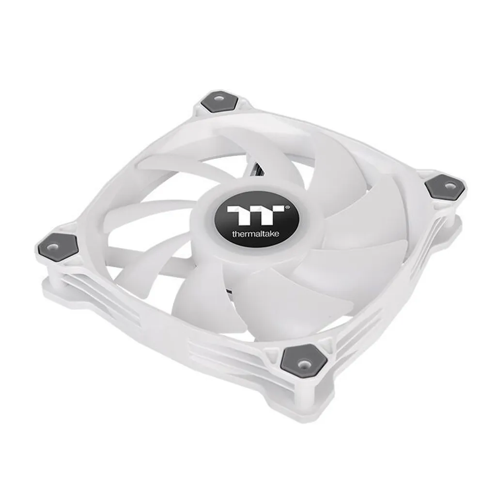 Ventilateur de Boîtier 140mm Blanc Thermaltake Pure Duo 14 PWM Pack x2