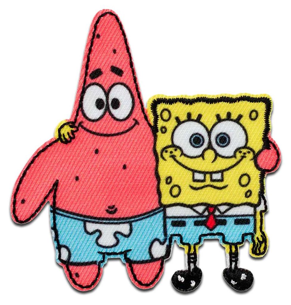 Mono-Quick Spongebob Freunde - Aufnäher, Bügelbild, Produktbild 