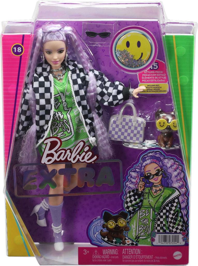 Barbie Extra HHN10, Modelka, Žena, 3 rok / roky, Dievča, Obrázok produktu 