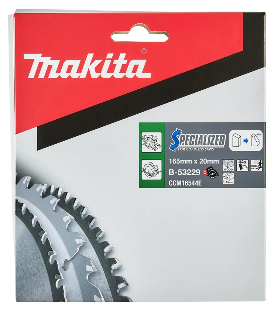 Lame Makita B-53229 165x20x44Z : Dites Adieu aux Éclats sur vos Bois - 3
